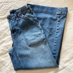 Pilcro by Anthropologie Denim Culottes - size 26 Tall